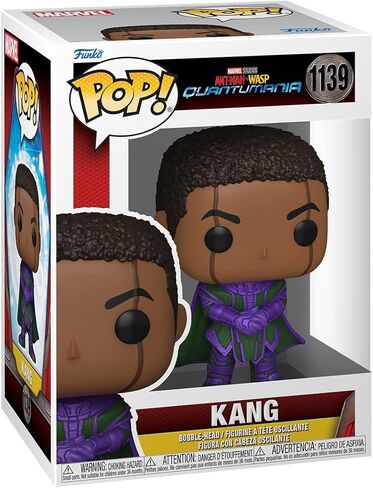 Funko POP! Vinyl Marvel: Ant-Man Quantumania - Kang - Collectable Vinyl Figure - Gift Idea - Official Merchandise - for Kids & Adults - Movies Fans - Model Figure for Collectors and Display in Saudi Arabia