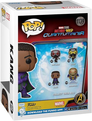 Funko POP! Vinyl Marvel: Ant-Man Quantumania - Kang - Collectable Vinyl Figure - Gift Idea - Official Merchandise - for Kids & Adults - Movies Fans - Model Figure for Collectors and Display in Saudi Arabia