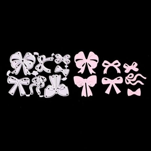 Bow Tie Die Cut for Card Making, Bow Tie Metal Cutting Dies Congratulations Die Cuts Happy Birthday Embossing Stencils Template for DIY Scrap-Booking Decor Wedding Birthday Blessing Card in Saudi Arabia