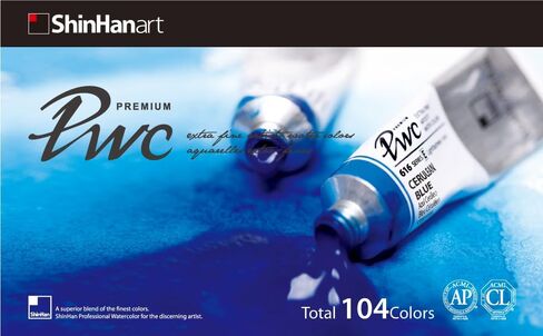 PWC ShinHan Extra Fine Watercolor Paint 7.5ml Tubes 6 Color Set - EARTH in Saudi Arabia