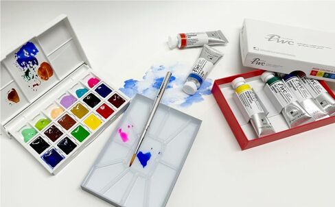 PWC ShinHan Extra Fine Watercolor Paint 7.5ml Tubes 6 Color Set - EARTH in Saudi Arabia