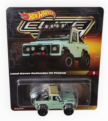 Hot Wheels Land Rover Defender '90 Pickup - Elite 64 (2023) #5 in Saudi Arabia