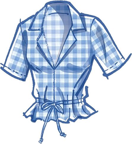 McCall's Misses' Top Sewing Pattern Kit, Code M8198, Sizes 6-8-10-12-14, Multicolor in Saudi Arabia