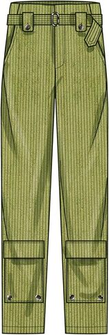 Simplicity Misses' Belt and Cargo Pants Sewing Pattern Packet, Sizes 18-20-22-24-26, Multicolor in Saudi Arabia