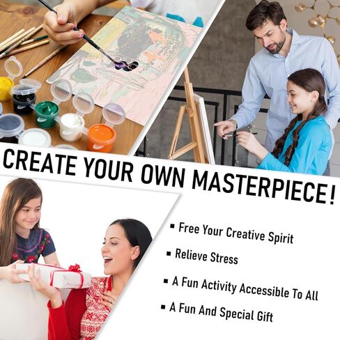 rltxbuk مجردة القطة السوداء ذهبية الطلاء بالأرقام عدة للبالغين المبتدئين والأطفال 4-12، مضحك القط الأسود الحيوان diy النفط اللوحة مجموعات على قماش مؤطرة لهدايا ديكور المنزل 16x20 في in Kuwait