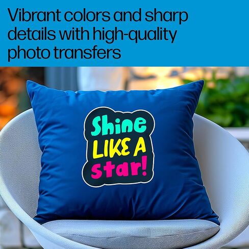 HP Iron-On Transfers for Dark Fabric, 8.5 x 11 in. (216 x 279 mm), 20 Sheets in Saudi Arabia