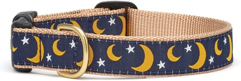 طوق Up Country Stella & Luna للكلاب (متوسط ​​(12 بوصة - 18 بوصة) عرض 5/8 بوصة)، أزرق in Kuwait
