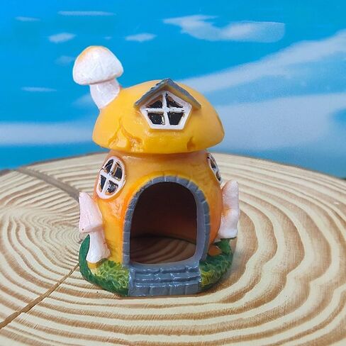 Mushroom Conch House Shelter, Aquarium Decor Fish Tank Ornament, Shrimp Hiding Cave for Fish Tank Landscaping in Saudi Arabia