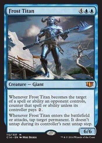 Magic The Gathering - Frost Titan - Commander 2014 in Saudi Arabia