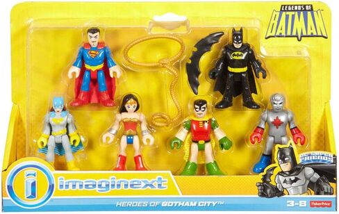 Fisher-Price Imaginext Heroes of Gotham City Action Figure 6-Pack in Saudi Arabia