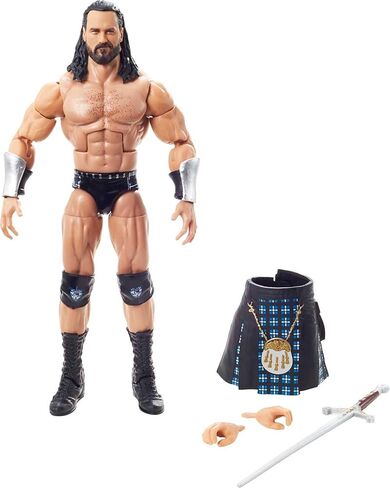 Mattel WWE Drew McIntyre Top Picks Elite Collection Action Figure with Accessories, 6-inch Posable Collectible Gift for WWE Fans Ages 8 Years Old & Up in Saudi Arabia