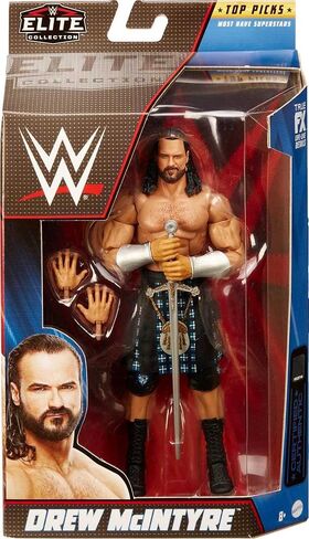 Mattel WWE Drew McIntyre Top Picks Elite Collection Action Figure with Accessories, 6-inch Posable Collectible Gift for WWE Fans Ages 8 Years Old & Up in Saudi Arabia