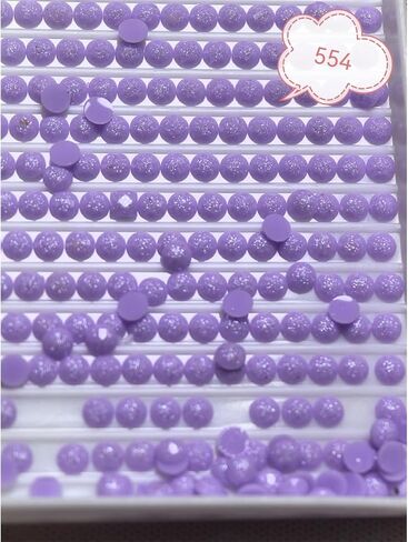 78000PCS Fairy Beads for Diamond Painting, Diamond Painting Accessories, 78 Colors Round Drills for Crafts, Bead Art or Nails Art, 2.8MM in Saudi Arabia