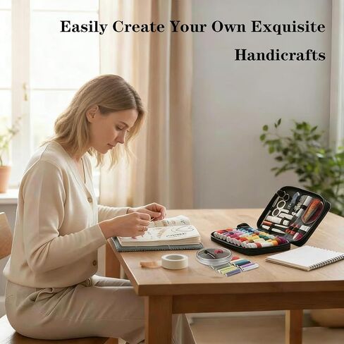 Aimery 2026 New Embroidery Pattern Set,Embroidery Stitch Book, Includes 106 Universal Stitch Patterns, A Complete Tool Kit, and Embroidery Tutorials, Suitable for Beginners and DIY Enthusiasts. (1) in Saudi Arabia