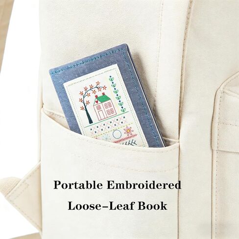Aimery 2026 New Embroidery Pattern Set,Embroidery Stitch Book, Includes 106 Universal Stitch Patterns, A Complete Tool Kit, and Embroidery Tutorials, Suitable for Beginners and DIY Enthusiasts. (1) in Saudi Arabia
