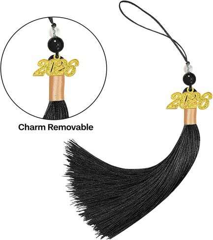 2026 Tassel Charm Gold 2026 Charms for Tassel Graduation 2026 Graduation Decorations 2026 Graduation Tassels Charm Grad Cap Hat Tassels Decoration 2026 Signet Year Charms for Graduations in Saudi Arabia