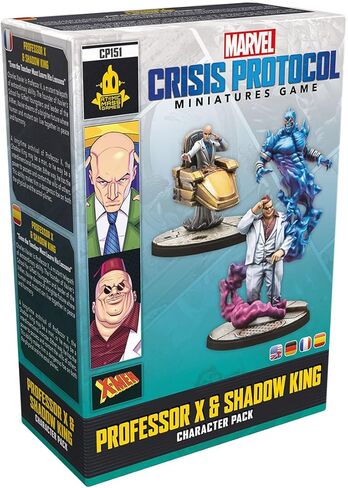 Marvel: Crisis Protocol Professor X & Shadow King CHARACTER PACK - متلاعبون غامضون بقدرات فريدة! لعبة الأبطال الخارقين على الطاولة، للأعمار من 14 عامًا فما فوق، لاعبان، 90 دقيقة من وقت اللعب، مصنوعة بواسطة Atomic Mass Games in Saudi Arabia