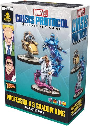 Marvel: Crisis Protocol Professor X & Shadow King CHARACTER PACK - متلاعبون غامضون بقدرات فريدة! لعبة الأبطال الخارقين على الطاولة، للأعمار من 14 عامًا فما فوق، لاعبان، 90 دقيقة من وقت اللعب، مصنوعة بواسطة Atomic Mass Games in Saudi Arabia
