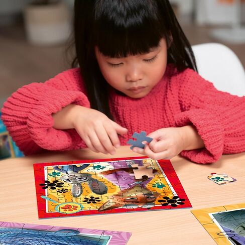 Ravensburger - Zootopia 2: A New Mission - مجموعة ألغاز الصور المقطوعة 3 × 49 قطعة - مشاهد نابضة بالحياة مع جودي هوبس ونيك وايلد والأصدقاء - جودة ممتازة - متعة خالية من الشاشة - للأطفال بعمر 5 سنوات فما فوق in Kuwait