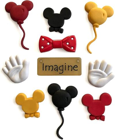 Buttons Galore Craft & Sewing Buttons - Mouse Ears - 3 Packs in Saudi Arabia