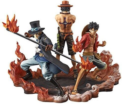 Banpresto One Piece DXF Figure, Brotherhood II Set of 3 in Saudi Arabia