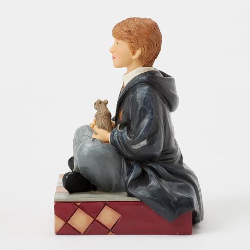 Enesco Harry Potter by Jim Shore Ron Weasley Holding Scabbers The Rat Figurine, 4.13 Inch, Multicolor in Saudi Arabia