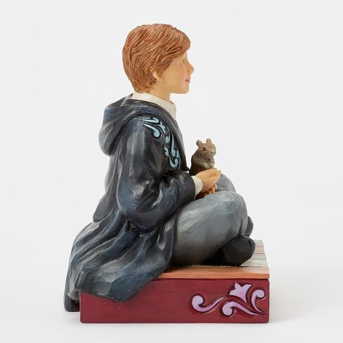 Enesco Harry Potter by Jim Shore Ron Weasley Holding Scabbers The Rat Figurine, 4.13 Inch, Multicolor in Saudi Arabia