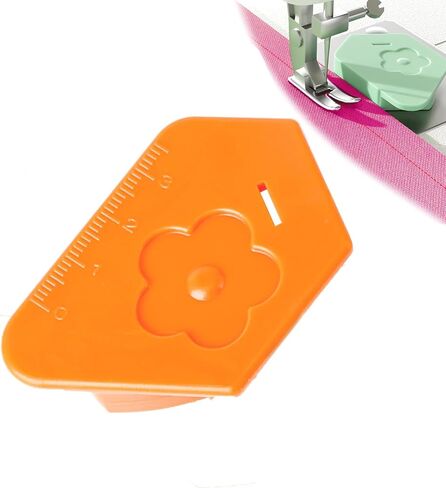1Pc Sewing Machine Magnetic Guide, Multifunctional Folding Guide with Scale, Universal Sewing Accessories, and Most Household and Household Machine Supplies(Orange) in Saudi Arabia