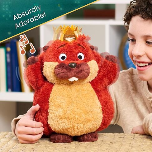 Disney and Pixar's Hoppers Workin' Out King George Feature Plush - Talking & Moving Plush Toy for Kids and Movie Fans, Inspired by The Hoppers Movie in Saudi Arabia