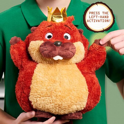Disney and Pixar's Hoppers Workin' Out King George Feature Plush - Talking & Moving Plush Toy for Kids and Movie Fans, Inspired by The Hoppers Movie in Saudi Arabia