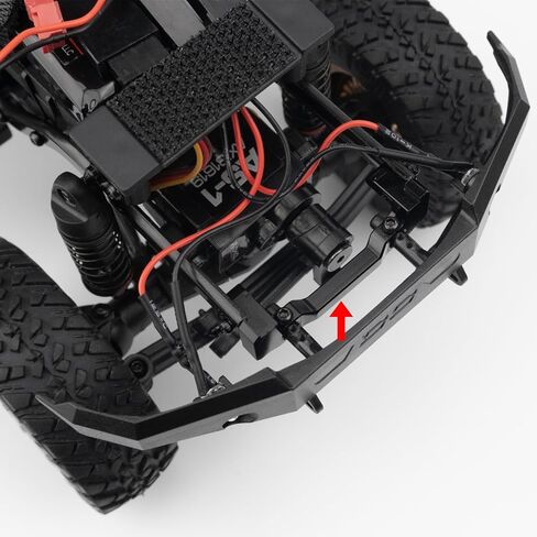 CNC Aluminum Front Bumper Mount for 1/24 RC Crawler Axial SCX24 GX470 Upgrade Part in Saudi Arabia