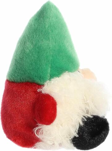 لعبة الحيوانات المحشوة Aurora® Festive Palm Pals™ Gnick Gnome™ - قطيفة ممتعة قابلة للتجميع للأطفال والكبار - مثالية لديكورات العطلات أو الهدايا - أخضر 5 بوصات in Kuwait