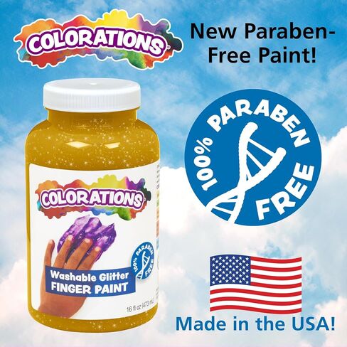 طلاء أصابع لامع خالٍ من البارابين وقابل للغسل، مجموعة من 5-16 أونصة. in Saudi Arabia