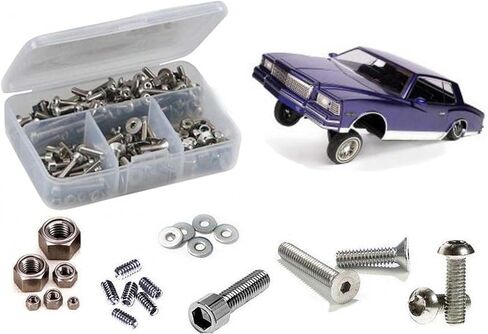 RCScrewZ Stainless Steel Screw Kit rer075 Compatible with RedCat Racing 1979 Monte Carlo Lowrider in Saudi Arabia