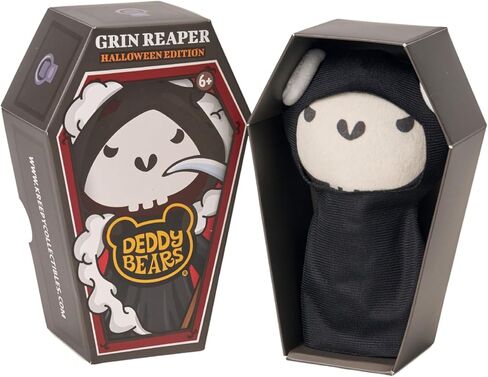 Deddy Bears Halloween Coffin - 5 inch Plush Teddy Bear Stuffed Animal for Travel, Gift, Bedtime for Kids, Teens, Adults - Zombozobear in Saudi Arabia