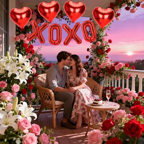 بالونات عيد الحب مقاس 40.64 سم، بالونات على شكل قلب مقاس 45.72 سم، بالونات على شكل قلب أحمر، لافتة بالونات عيد الحب لحفلات الزفاف وحفلات الزفاف وحفلات عيد الحب in Kuwait