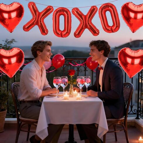 بالونات عيد الحب مقاس 40.64 سم، بالونات على شكل قلب مقاس 45.72 سم، بالونات على شكل قلب أحمر، لافتة بالونات عيد الحب لحفلات الزفاف وحفلات الزفاف وحفلات عيد الحب in Kuwait