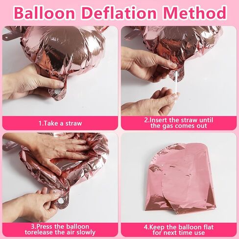 6 Pcs Bachelorette Balloons Funny Bachelorette Party Favors Decorations for Unique Party Bridal Shower and Engagement (Rose Gold) in Saudi Arabia