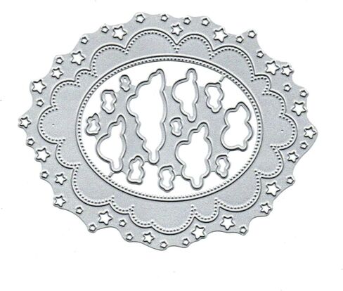 Dreamy Frame Christmas Tree Snowflake Metal Die Cuts,Spring Sunflower Frame Leaf Cutting Dies Cut Stencils for DIY Scrapbooking Album Decorative Embossing Paper Dies for Card Making in Saudi Arabia