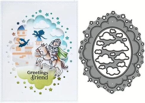 Dreamy Frame Christmas Tree Snowflake Metal Die Cuts,Spring Sunflower Frame Leaf Cutting Dies Cut Stencils for DIY Scrapbooking Album Decorative Embossing Paper Dies for Card Making in Saudi Arabia