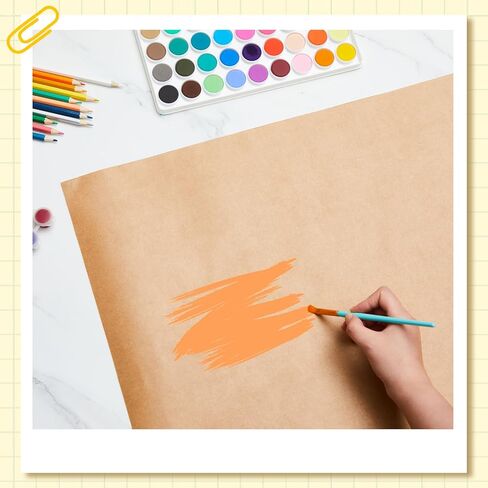 Tatuo 4 Pcs 30" x 60" Large Brown Paper Banners for Valentine's Day Crafts Blank 120gsm Thick Kraft Paper Banner for Display Wall Signs Painting St Patrick Spring Birthday Wedding Party Decoration in Saudi Arabia