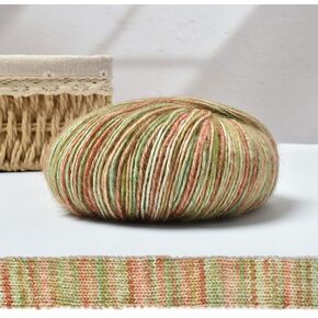 Colorful Soft Knitting Crafts Multicolor Crochet Yarn for DIY-Colour14 in Kuwait