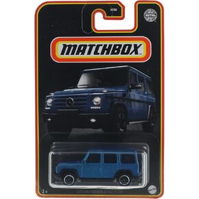 Matchbox 2022 - 2015 Mercedes-Benz G 550 [Blue] - on Black Card - Drive Your Dream Car Set in Saudi Arabia