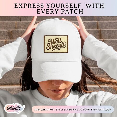حسنا Sheeyit التصحيح المطرزة مضحك الغربية زين التطريز بقع الفكاهة راعية البقر رعاة البقر الغرب الأوسط البلد الحياة الحديد على خياطة على بقع للملابس السترات القبعات الهدايا للبالغين والأطفال 3x2.2 بوصة in Saudi Arabia