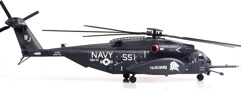 MH-53E Sea Dragon Helicopter الولايات المتحدة البحرية، الطليعة، رقم الذيل 551 بوصة رمادي داكن 1/72 نموذج Diecast من Panzerkampf 14040PA1710 in Saudi Arabia