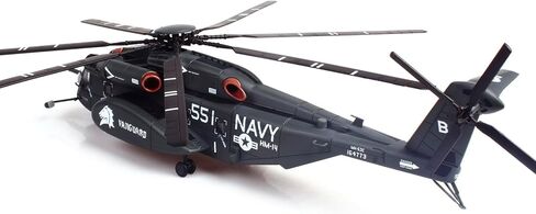 MH-53E Sea Dragon Helicopter الولايات المتحدة البحرية، الطليعة، رقم الذيل 551 بوصة رمادي داكن 1/72 نموذج Diecast من Panzerkampf 14040PA1710 in Saudi Arabia