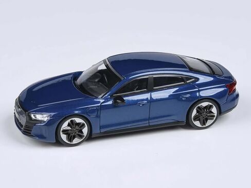 E-tron GT RS Ascari Blue Metallic 1/64 Diecast Model Car by Paragon Models PA-55335 in Saudi Arabia