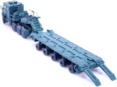 1:72 Scale M1070 Heavy Equipment Transporter - Army Green - 12206PB - Panzerkampf in Saudi Arabia