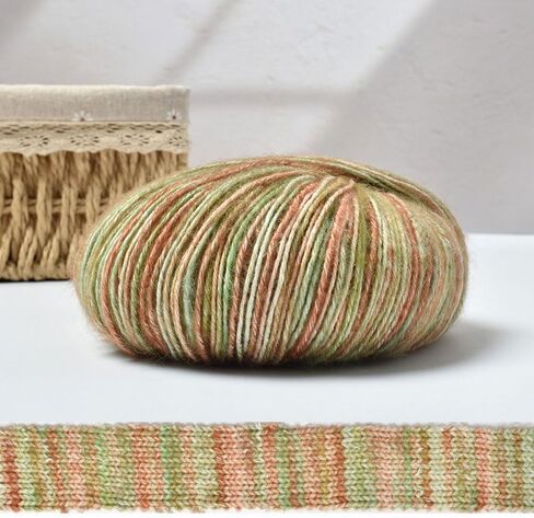 Colorful Soft Knitting Crafts Multicolor Crochet Yarn for DIY-Colour14 in Saudi Arabia
