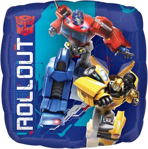 Anagram 4th Birthday Party Supplies 7pc Transformer's Foil Balloon Bouquet Decorations in Saudi Arabia